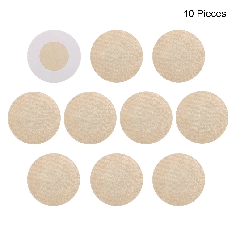 OLO 10PCS Nipple Covers Disposable Breast Petals Breast Invisible Stick On Bra Backless Bra Pad Chest Stickers Adult Games: Default Title