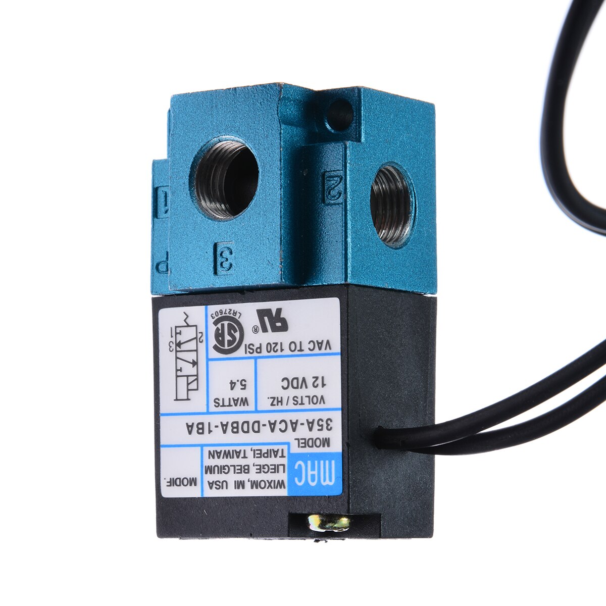 1X 3 Port Electronic Boost Control Solenoid Valve 12V 35A-ACA-DDBA-1BA 1/8''NPT - Foto 2