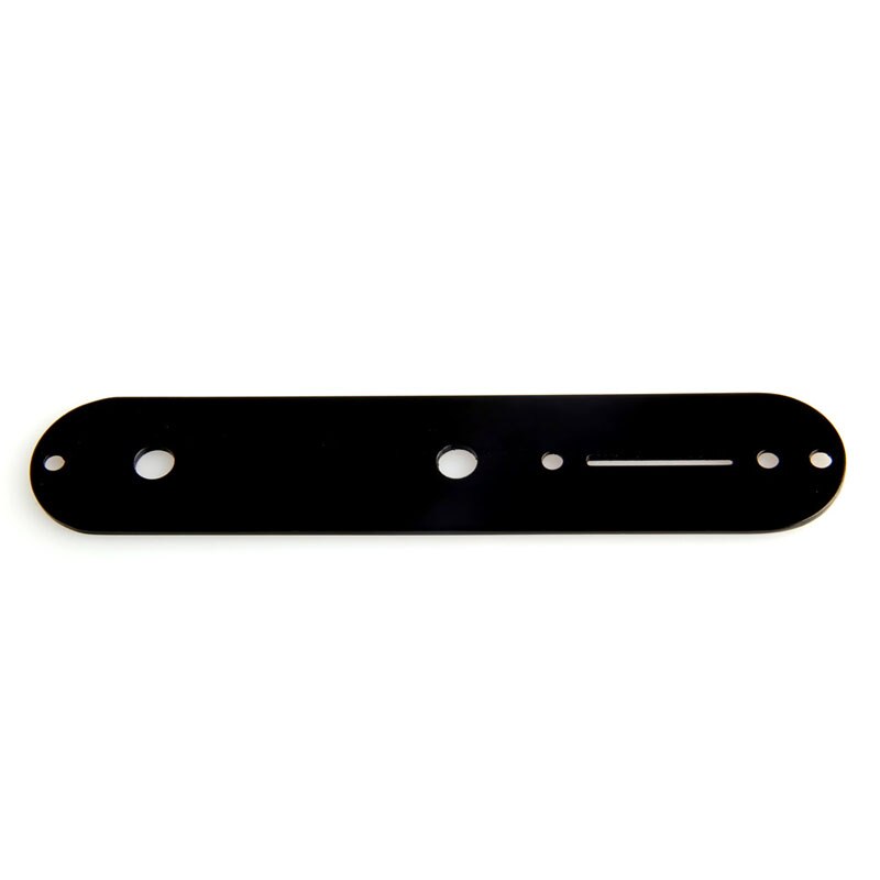 Plated Control Plate for Fender Telecaster Tele Electric Guitar Black