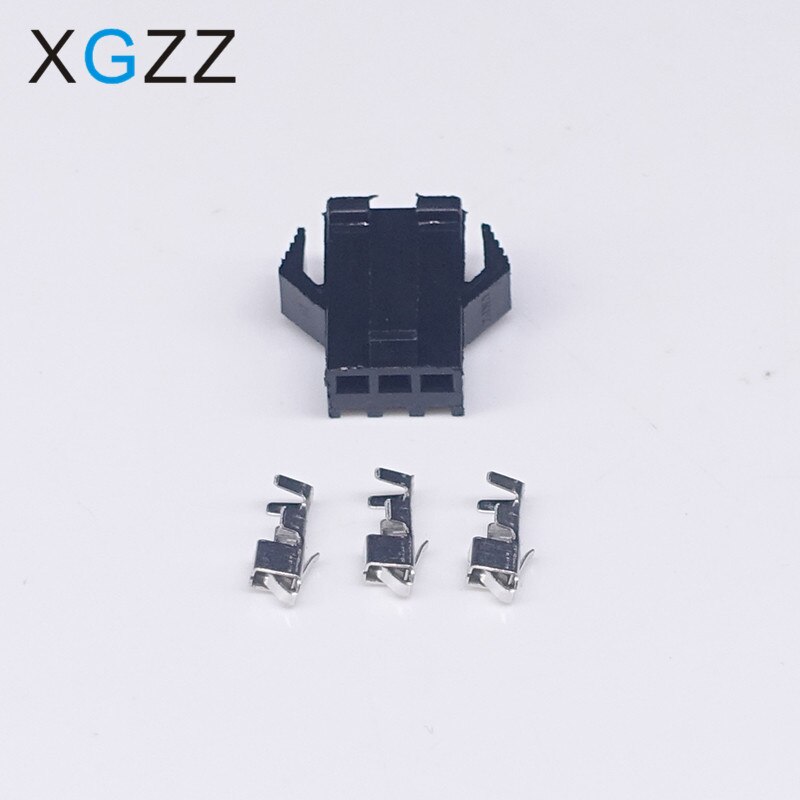 Novedad de 100, conjunto de SM-3Y, conector macho de energía para coche, Terminal de cable, conector hembra de 3 pines para coche, Conector de barra de enchufe automotriz: 100PCS FEMALE