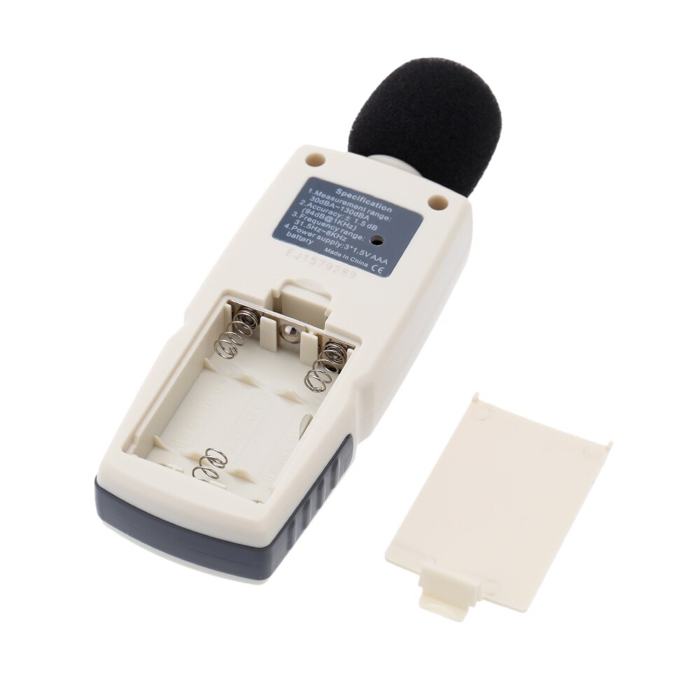 KKmoon LCD Digital Sound Level Meter Noise Volume Measuring Instrument Decibel Monitoring Tester 30-130dB