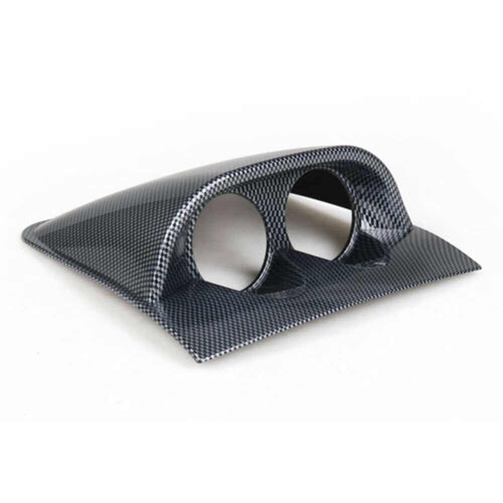 Parts Mount Stand Car Truck Dashboard Gauge Meter Pod Holder ABS Black 1pc 2-Inch: Carbon Fiber Black