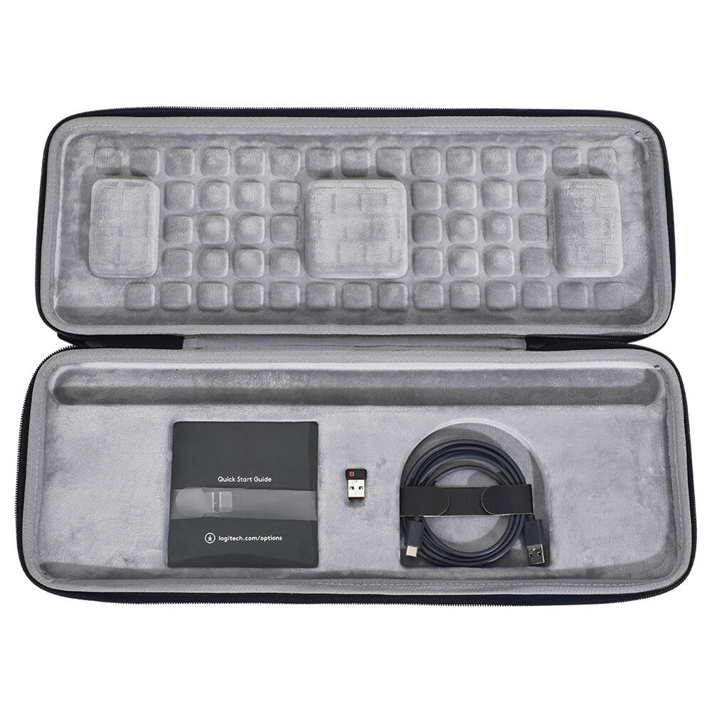 Opslag Pakket Storage Case Travel Draagbare Toetsenbord Beschermende Tas Voor Logitech Craft Geavanceerde Toetsenbord Headset Accessoires