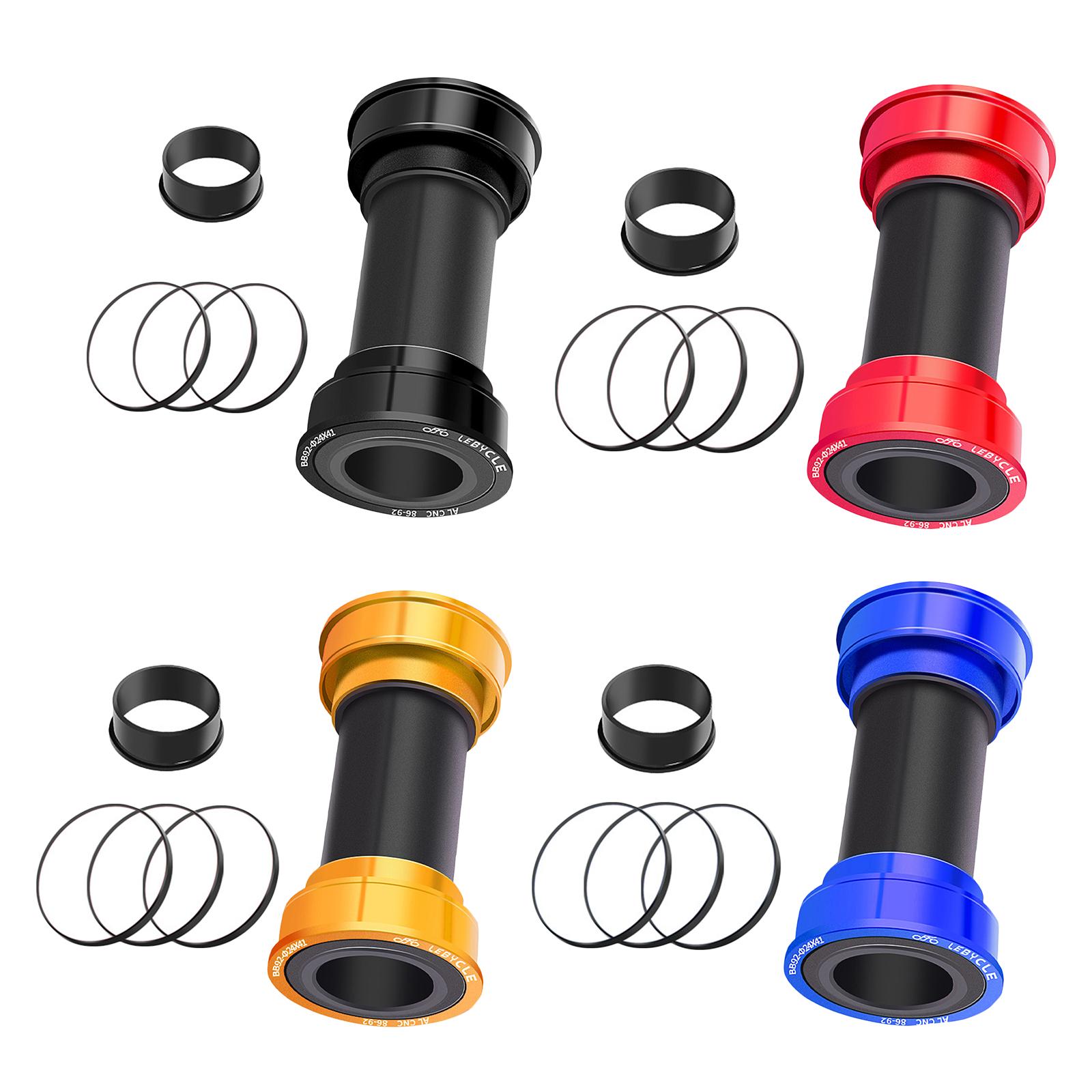 Lightweight Bike Bottom Bracket MTB Mountain Bike BB Replacement High Strength Steel Bearing Bottom Brackets Repairing Parts