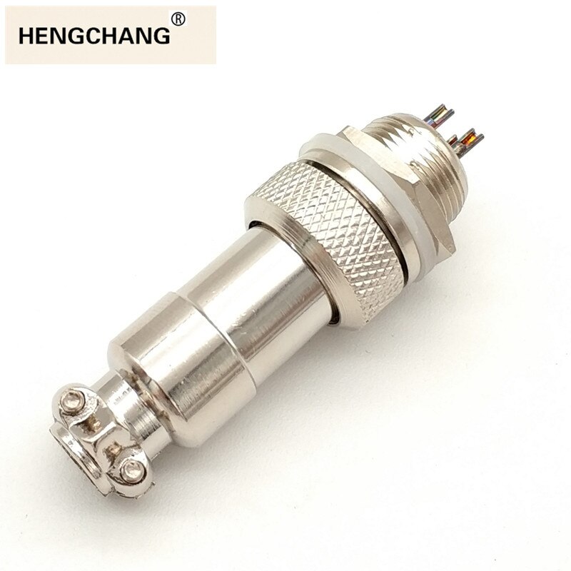 GX12 3p Male Female 12mm Wire Panel Connector Aviation Plug Circular Socket Balance Scooter Charging Interface