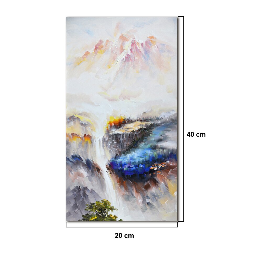 Hotel Villa Posters And Prints Landscape Pictures Living Room Abstract Painting DIY Wall Art Canvas Paintings