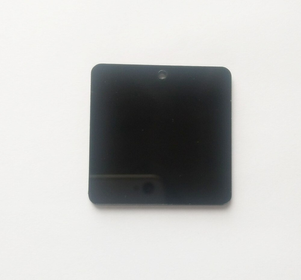 20pcs Black Square Acrylic with hole , Acrylic Shapes, Plastic Shapes, Clear Acrylic Shapes, Craft Shapes, Crafting Items