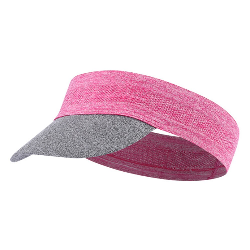 Ultralätt mjuk sommar tom topp hatt kvinnor män anti uv utomhussporter hopfällbar löpning camping pannband strand visir cap