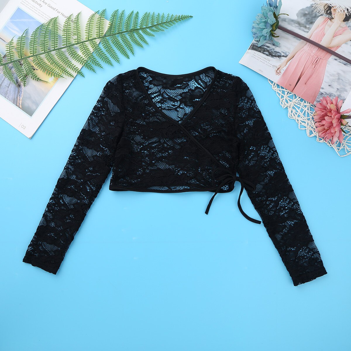 TiaoBug Uniseks kindershirt met lange mouwen basic effen T-shirt onderhemd thermisch ondergoed bovendeel, wit (B), 134-140