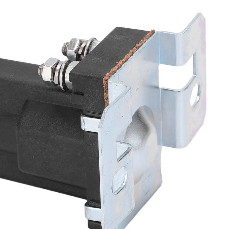 Car Starter Relay Black Phenolic Plastic Auto Start Contactor Red Copper Post for Multi Battery System Forklift Engineering