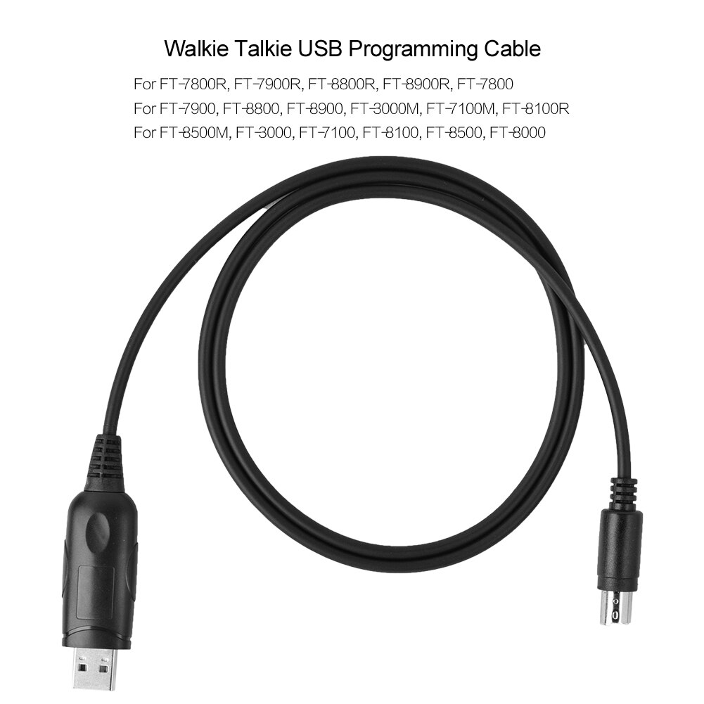 hikvision poe injector Walkie Talkie USB Programming Cable Data Cable for Yaesu Radio