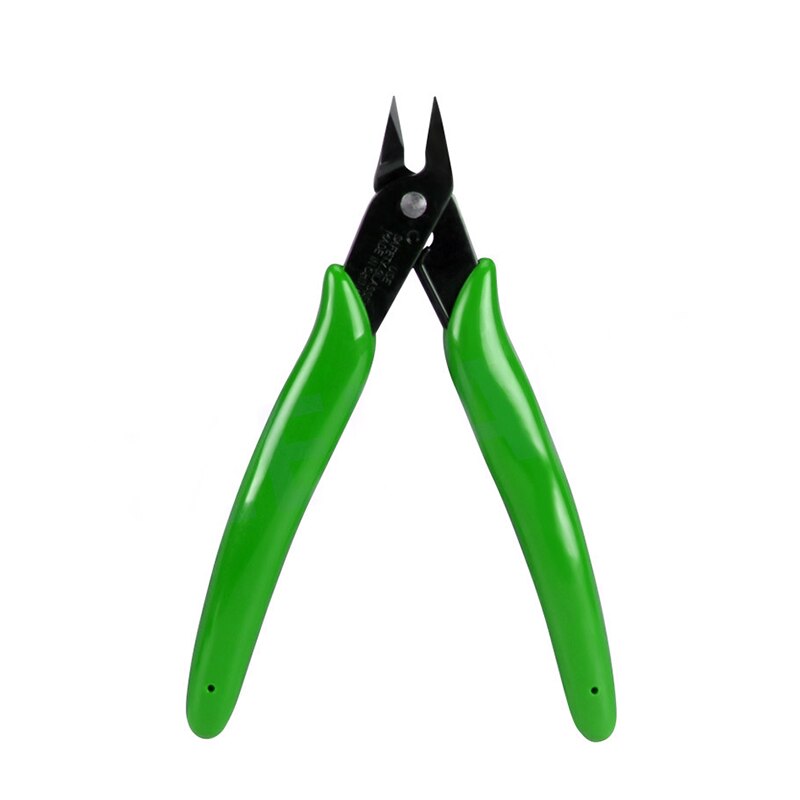 Diagonal Pliers Tool Electrical Wire Cable Cutters Diagonal Cutting Pliers DIY Electronic Tool: Grass Green No Logo