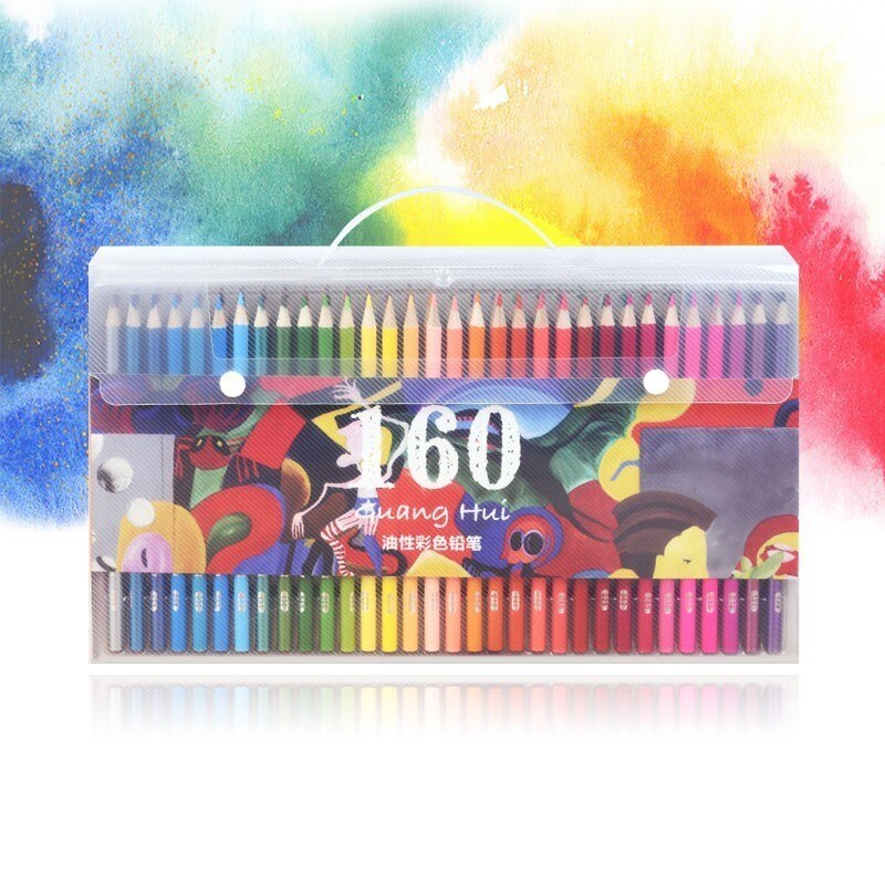 48/72/120/160 Kleuren Art Gekleurde Tekening Potloden Voor Kunstenaar Schets Kunstenaar Schrijven Voor Tekening Schets School art Supply: 160 Colored pencil