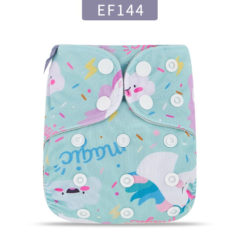 Elinfant reusable waterproof within 6kg newborn baby diaper dry fast suede cloth AIO pocket cloth diaper: EF144