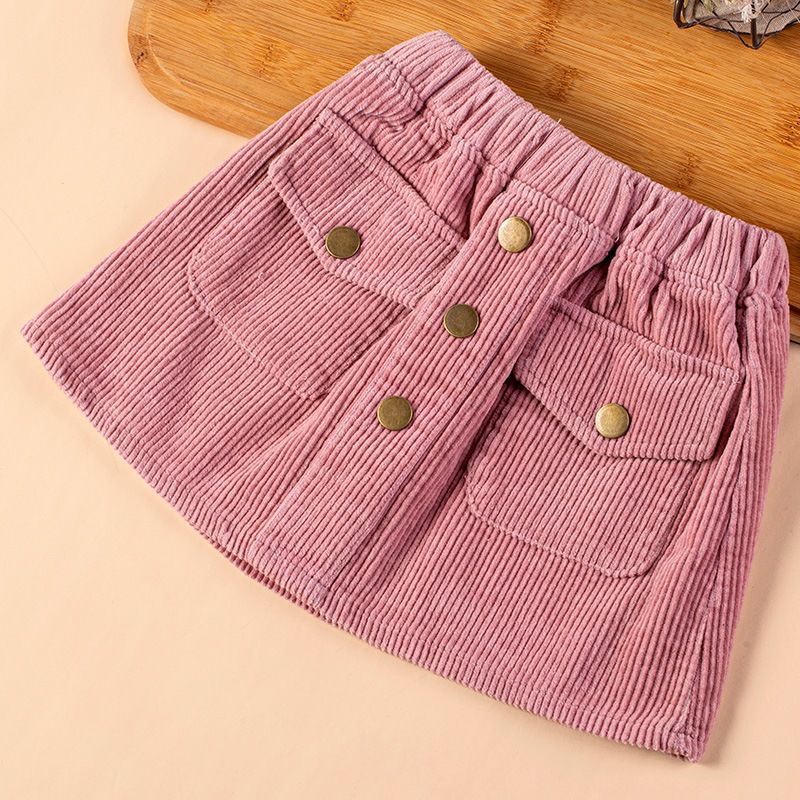 4-9 Y Toddler Girls Skirt Korean Style Solid – Vicedeal