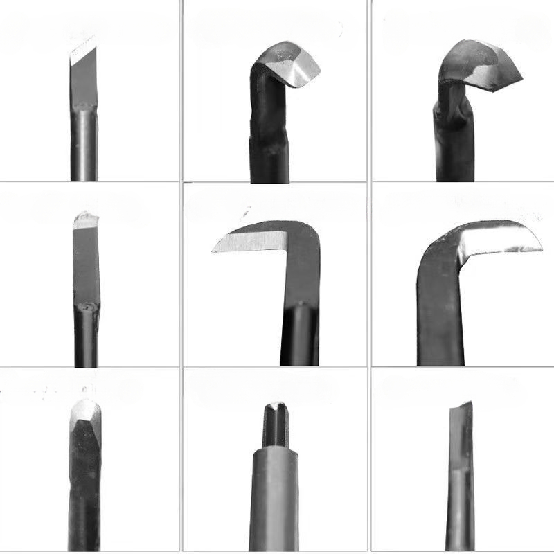 Bonsai Gereedschap Smeden Vleesmes Pick Mes Tekenmes Antisliphandvat Draadsnijgereedschap