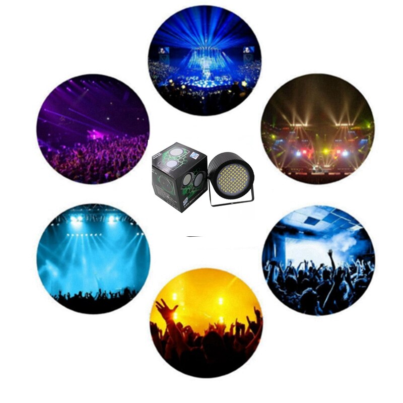 LED bühne Licht 88Leds strobe licht Klang Stimme Musik Kontrolle Stroboskop Blitz lampen beleuchtung Wirkung für Bar Kneipe Party zeigen