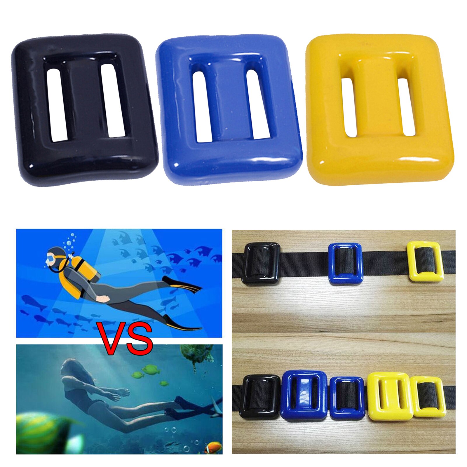 500 G/stk Scuba Lood Rubber Coated Contragewicht Snorkelen Zwemmen Sport Apparatuur