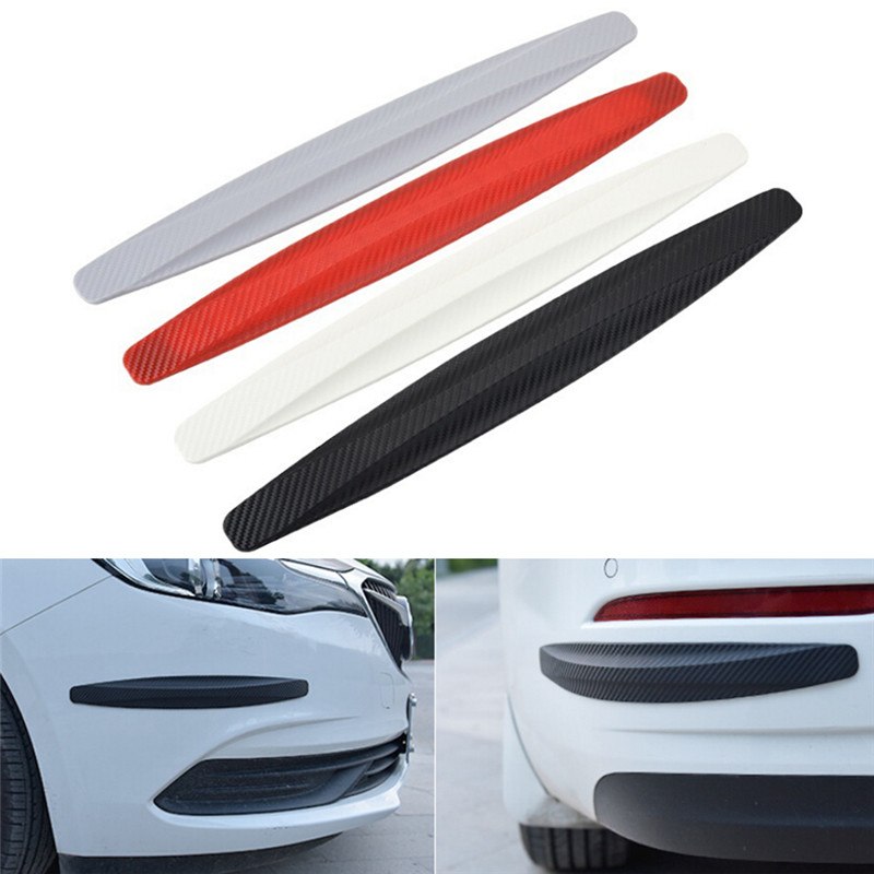1Pair Protection Body Protector Rubber Sticker Car Bumper Protector Corner Guard Anti-Scratch Strips Sticker