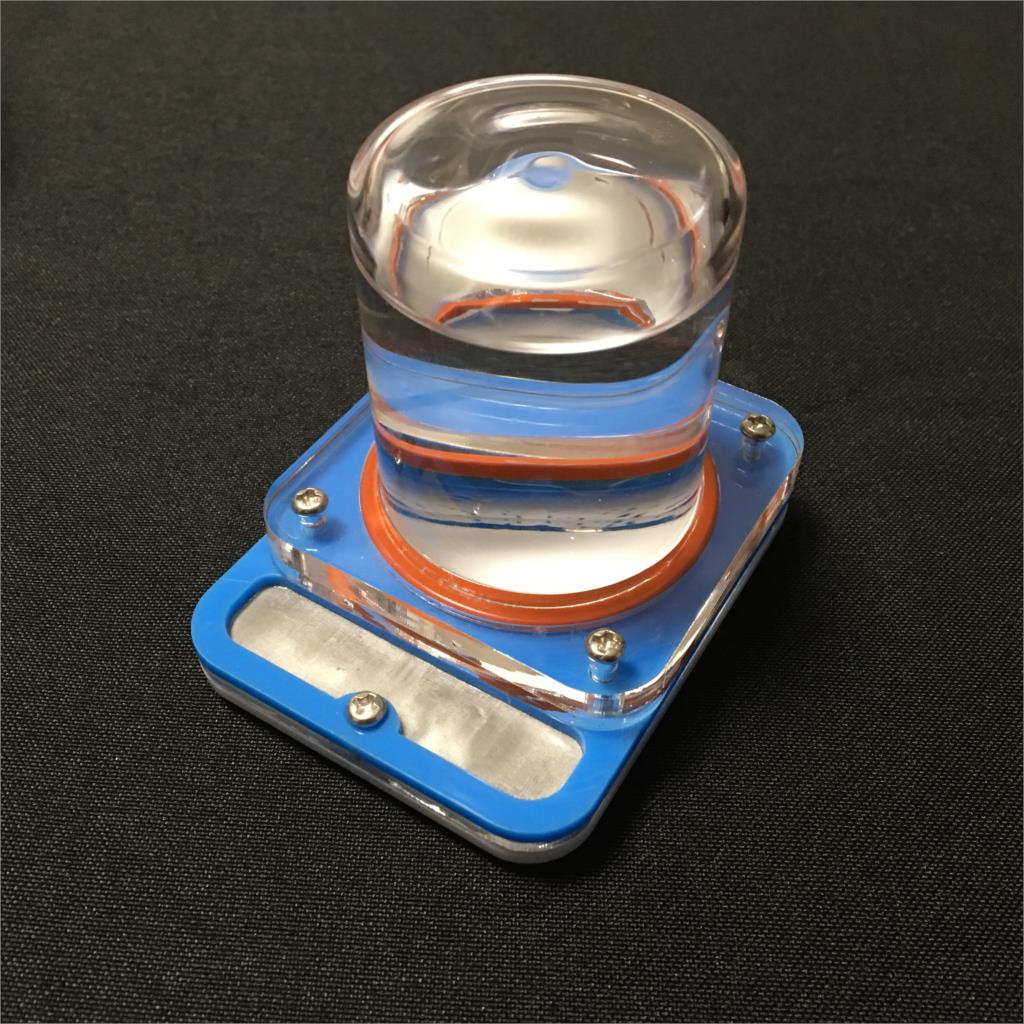 60 or120 ML ant farm water feeder,water feeding area for ant nest ,ant farm acryl or insect nests villa pet mania for house ants: blue / H 12cm (120mL)