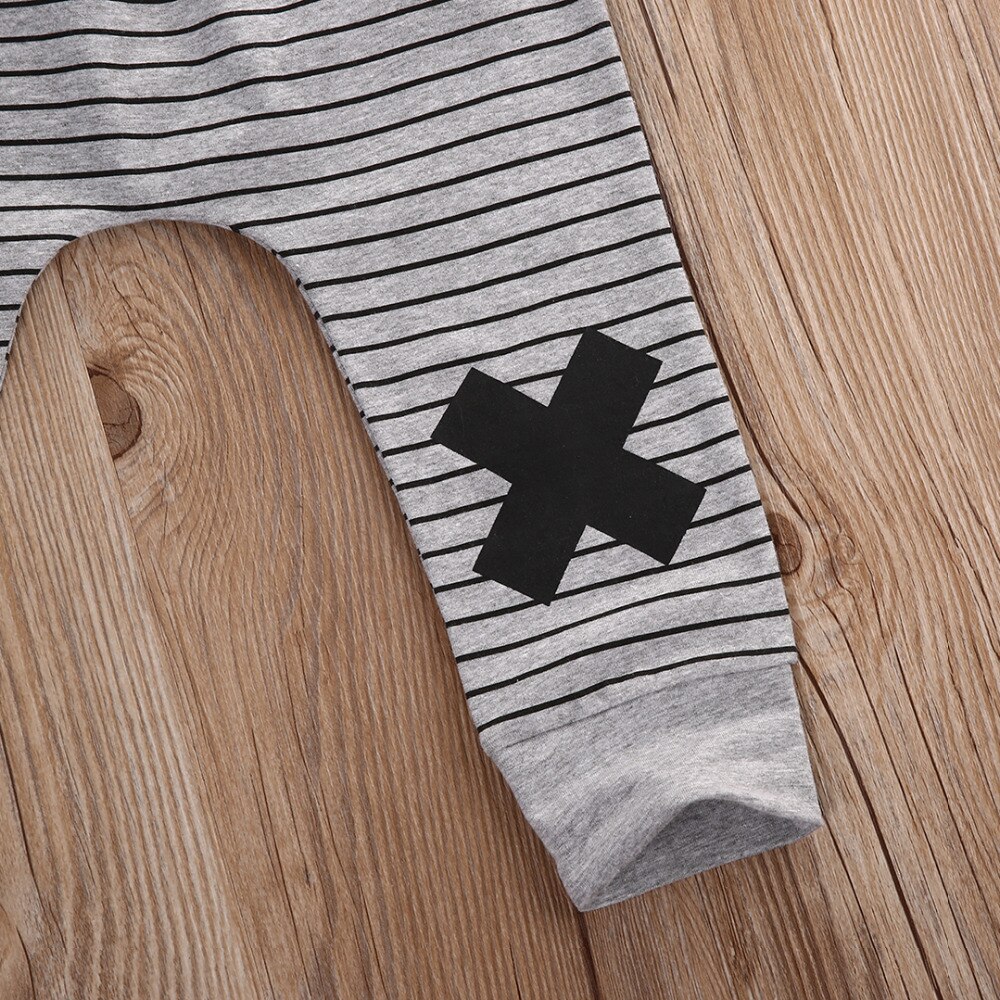 Baby Boy Harem Pants Kids Striped Trousers Toddler Elastic Bottoms Leggings