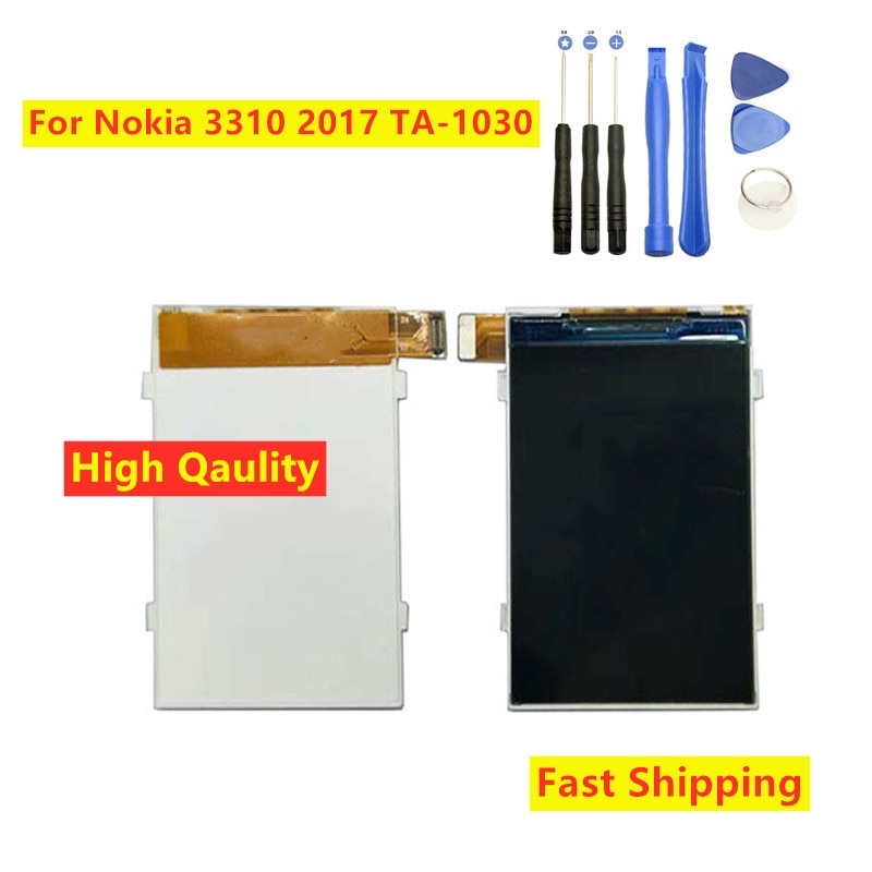 LCD For Nokia 3310 3G TA-1022 TA-1036 TA-1006 Version LCD Display Digitizer + Tool