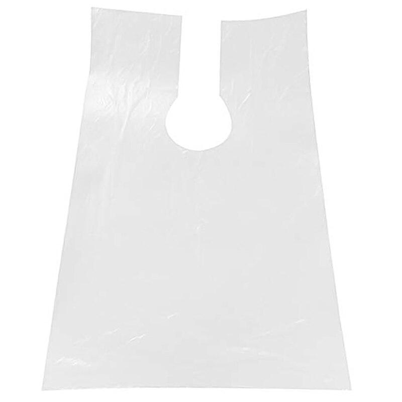 100 kpl pe esiliina kertakäyttöinen pitkä parturi wai kangas perm kampaamo kampaamo wai kampaamo viitta huivi 60 x 90cm