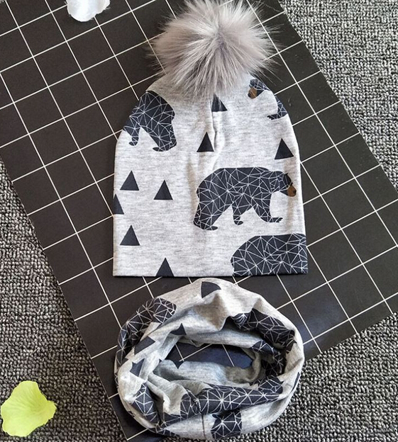 Nette Kleinkind Kinder Baby Mädchen & Jungen Cartoon Print Hüte Kappe Neugeborenen Baumwolle Weiche Winter Warme Häkeln Stricken Hut mützen Schädel Kappe: D