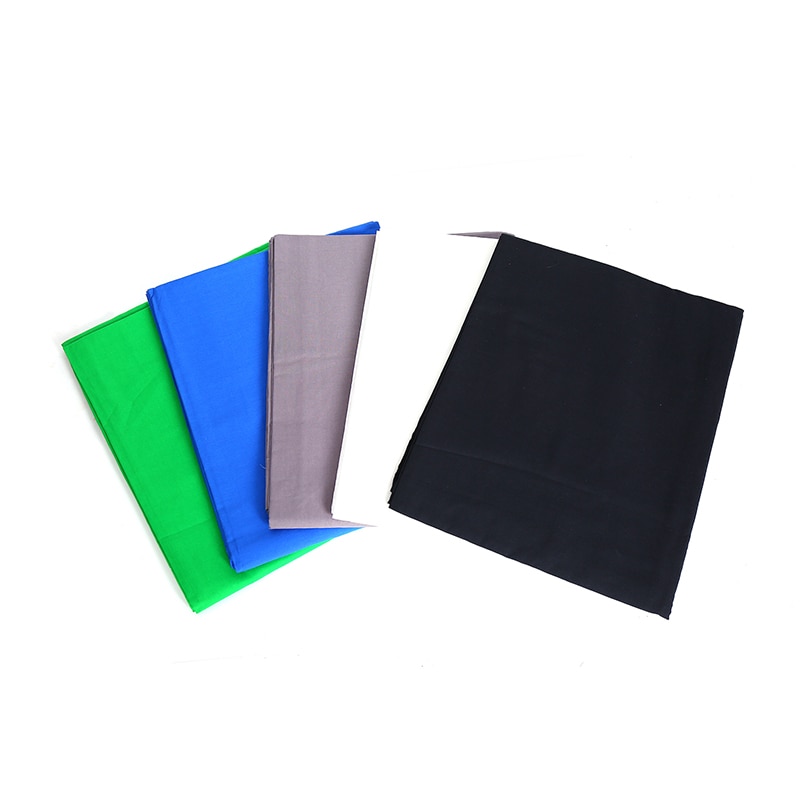 CY 1.6*5 M/5.2 * 16.4ft Lengte Fotografie Studio niet-geweven Achtergrond Achtergrond Screen 5 Kleur Groen wit blauw (optioneel)