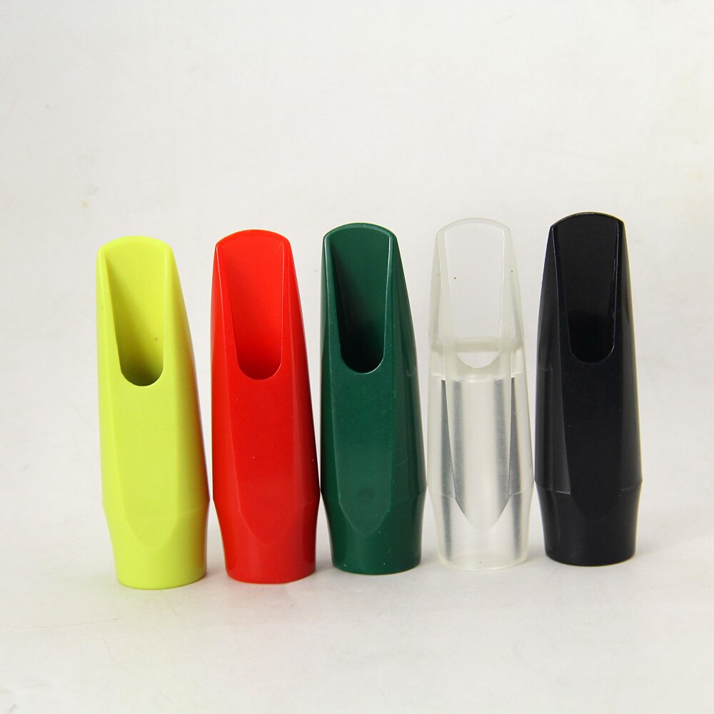 Boquilla de soplado de silbato bE Alto Sax, boquilla de plástico de Color para saxofón