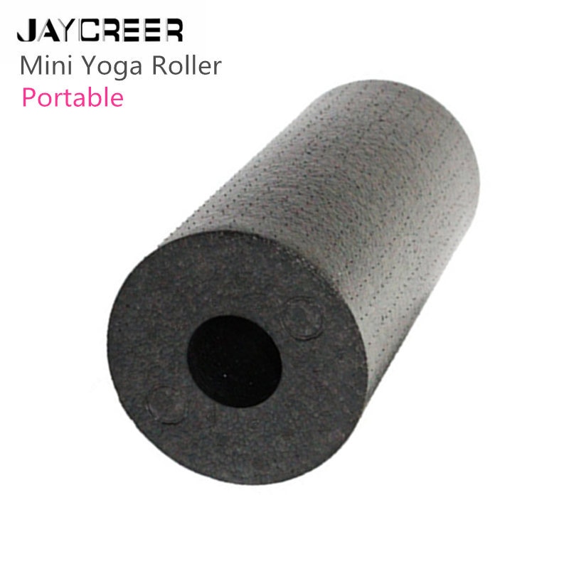 JayCreer 15X5.3 CM Binnenste Gat 1.6 CM Yoga Foam Roller Hoge Dichtheid Foam Roller voor Fysiotherapie & oefening