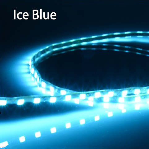 Tira de luces LED impermeable para coche, accesorio decorativo y Flexible de 135CM-30CM, 12V, DRL: 4300 K blanco amarillo / 5.500 K