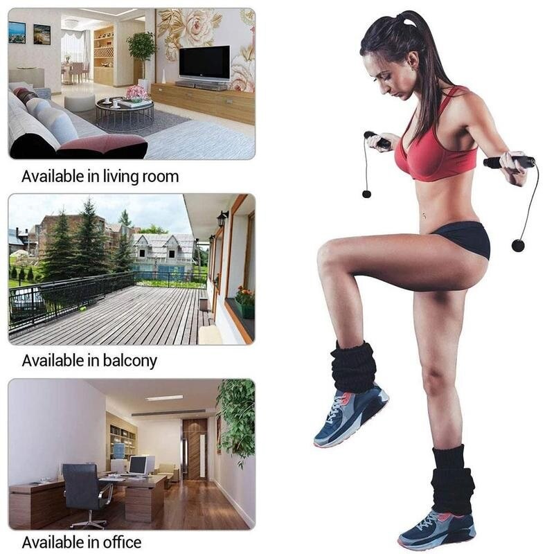 1 Pcs Springtouw Lager Gewicht Verstelbare Stalen Draadloze Sprong Touw 3M Cordless Fitness Crossfit Jump Rope Voor Boksen