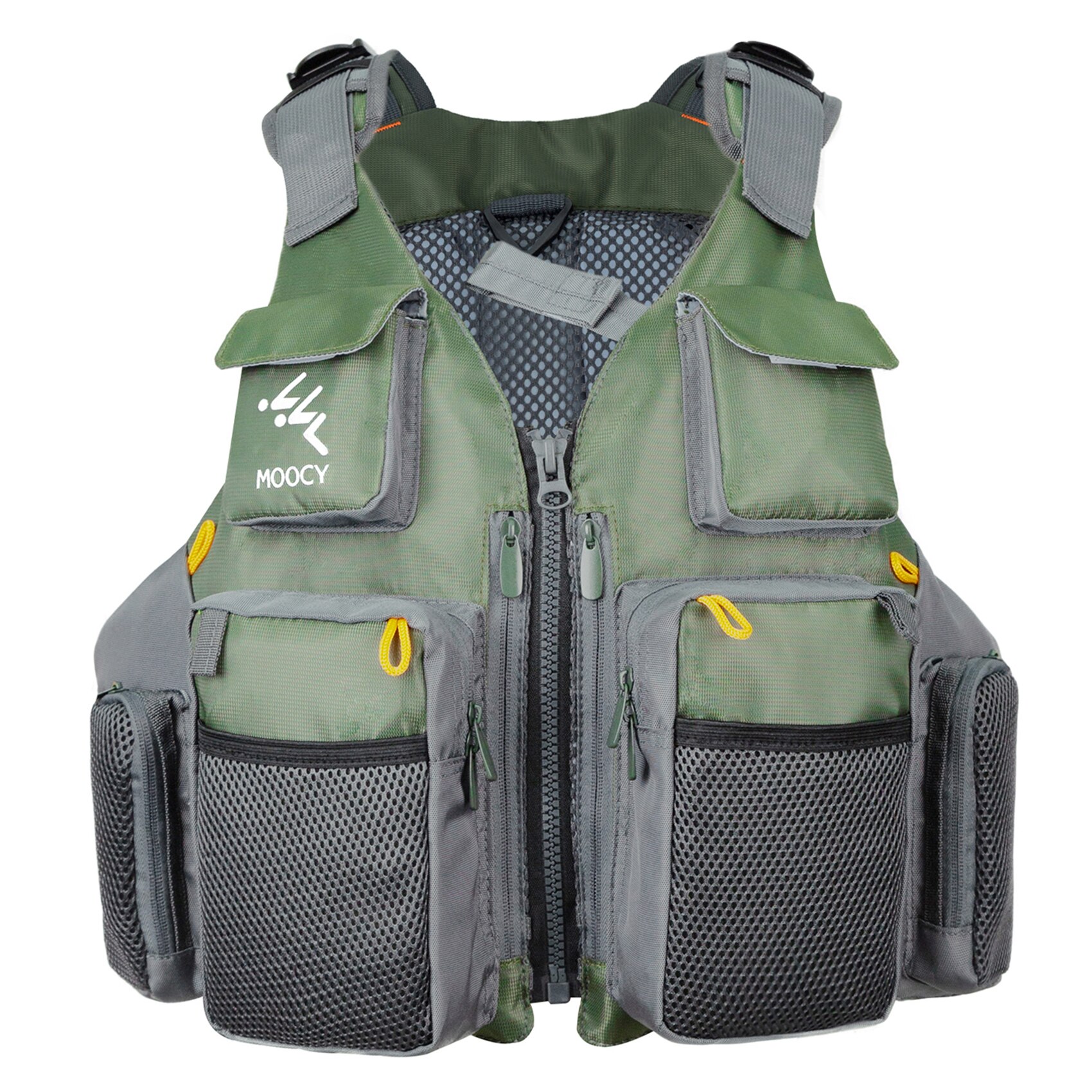 Vissen Vest Met Afneembare Kussen Multi Pocket Vistuig Outdoor Rugzak Ademend-Jas Verstelbare Vissen Vest