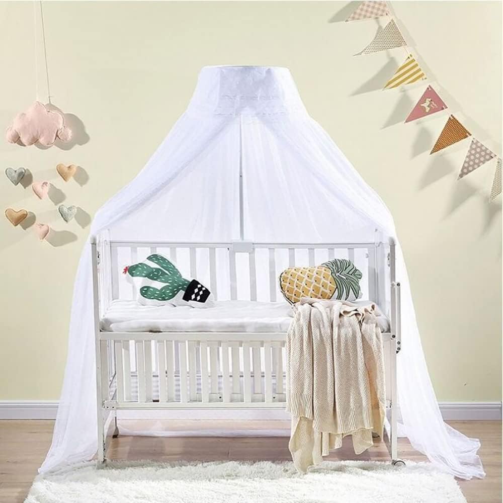 Crib Canopy Holder Mosquito Net Stand Holder Set Metal Adjustable Clip-On Stand Bracket for Rack Mosquito Net Accessories
