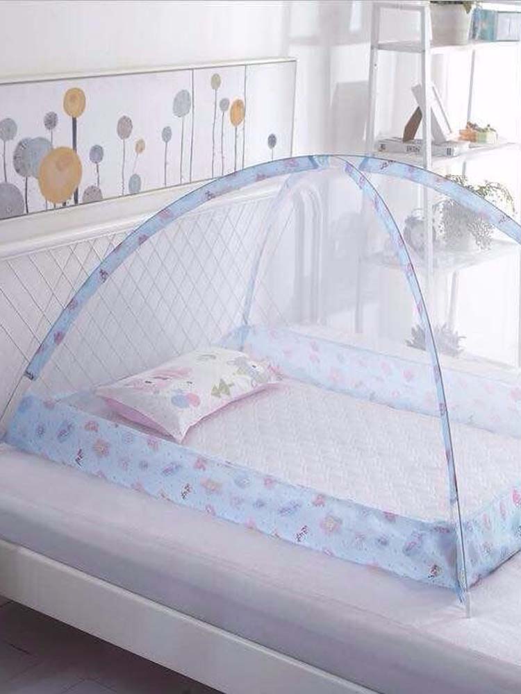 Multifunctionele Opvouwbare Baby Klamboe Bodemloze Netting Wieg Anti-Muggen Cover Grote Ruimte Gesloten Babybed Klamboe Tent