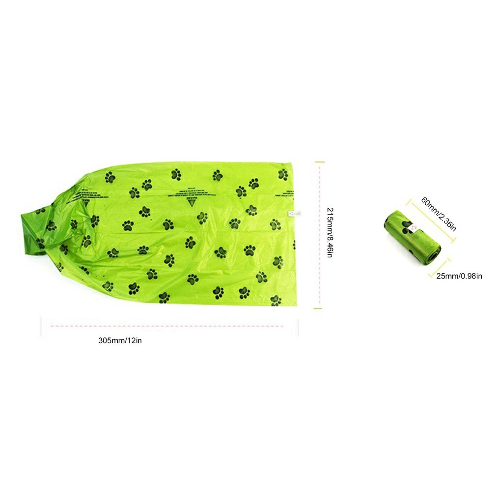 Scented Dog Waste Bags Compostable Poop Bags Earth Friendly Plant-Based Poop Bags For Dogs Extra Thick Waste Bags