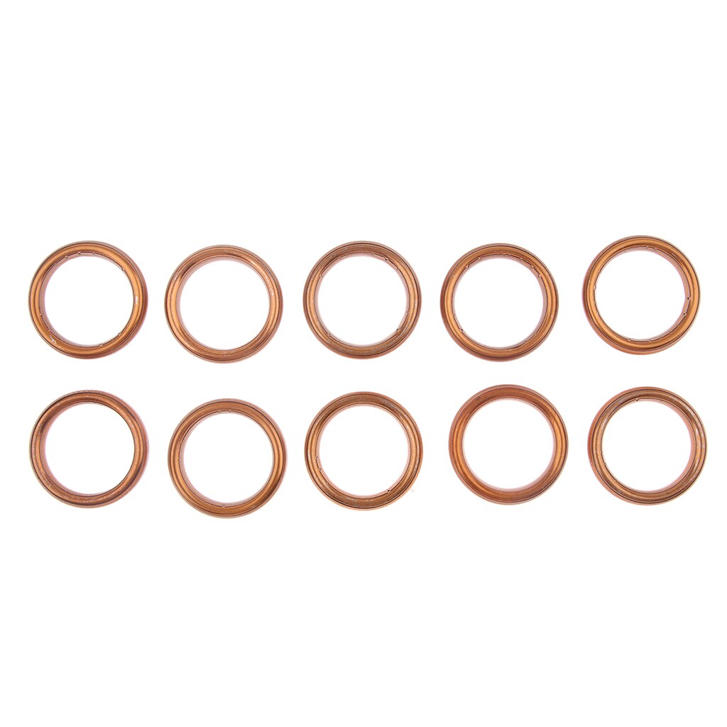 Motorbike Exhaust Pipe Muffler Gaskets Rings For JH70 Scooters