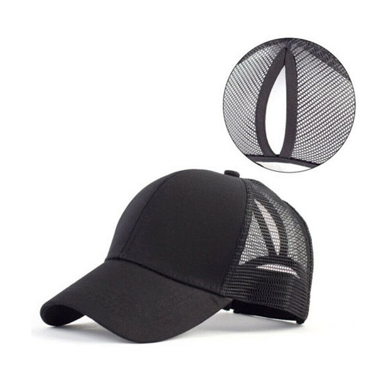 Gorra De Béisbol Vacía Con Visera Grande, Gorra De Béisbol Rnkd01-gris