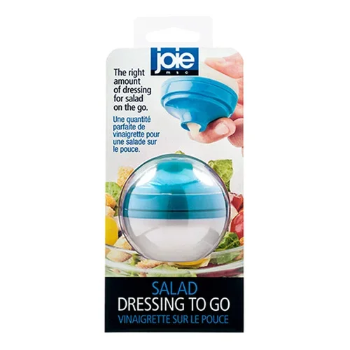 Joie-botella portátil de silicona para apretar, contenedores de aderezo para ensalada, almacenamiento de condimentos pequeños, botella de salsa a prueba de fugas, herramienta de cocina: Rojo