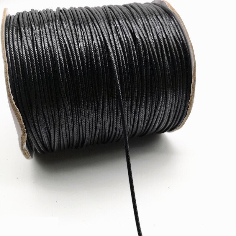 5 yards 1.5mm Waxed Thread For DIY Jewelry Making Thread String Rope String Leather Sewing Hand Wax Stitching For Arts Crafts