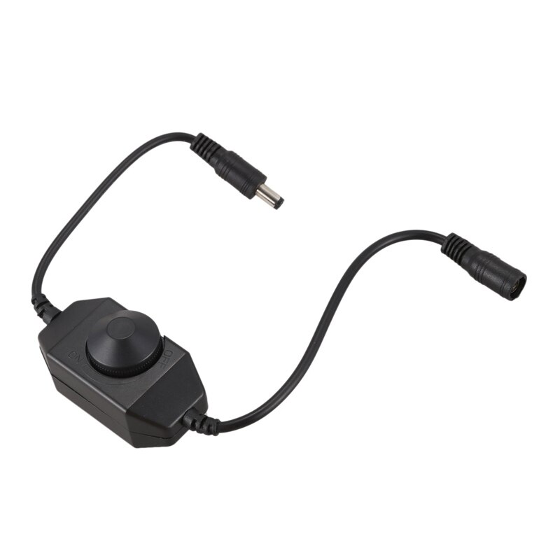 12V / 24V 6A LED Dimmer Controller Adjust brightness for easy Color Clear: Default Title