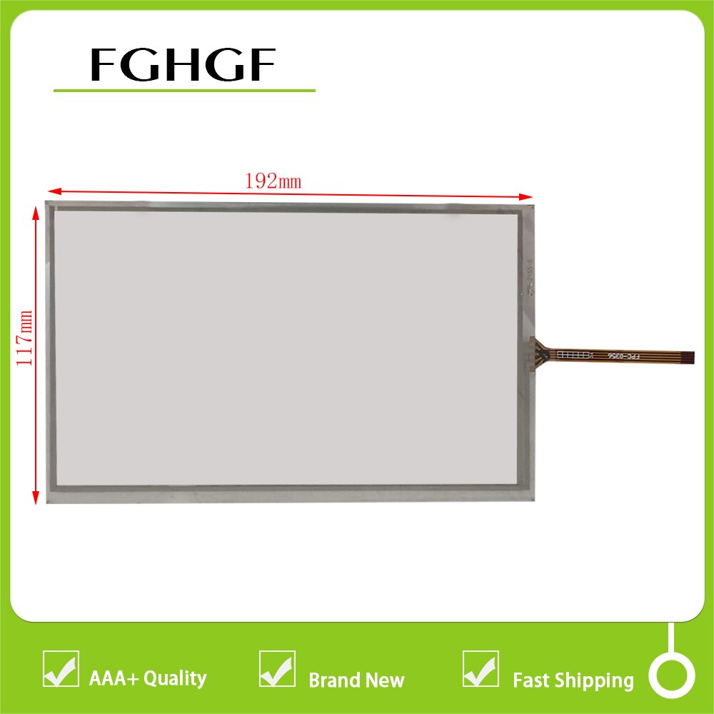 8 inch 4wire FPC-0356 Resistance Touch Screen Panel Digitizer Glass Sensor For Car GPS Navigation