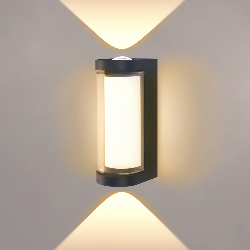 Buitenwandlamp Waterdichte led-buitenverlichting Veranda Verlichting Balkon Tuinverlichting Slaapkamer Woonkamer Home Decor Verlichting: WHITE