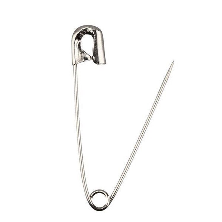 1Pack Good steel safety pins very strong for sewing & craft steel Many size FOR GARMENT
