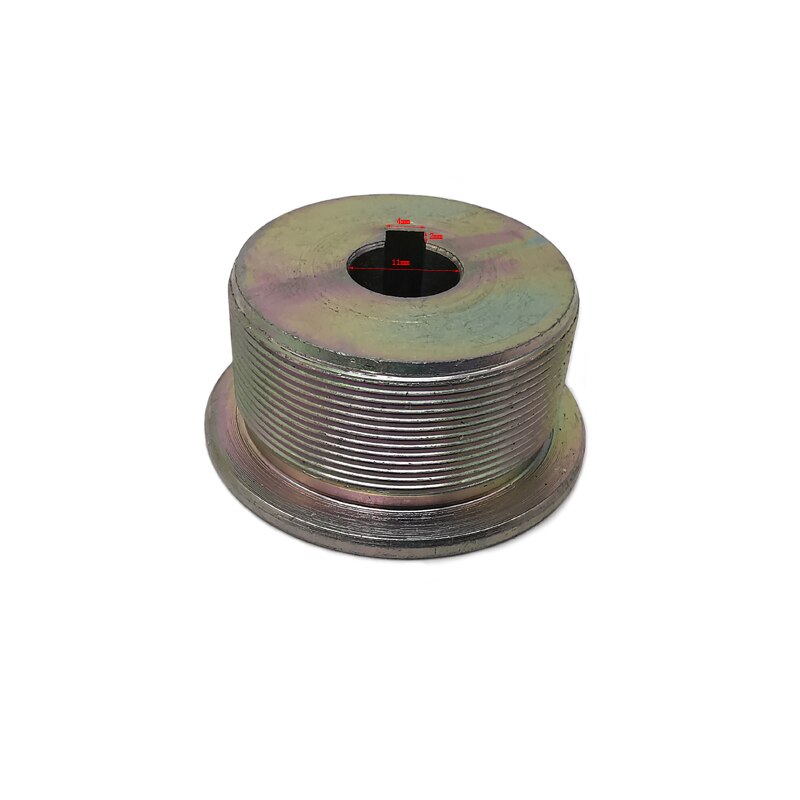 16T 18T 20T 22T Ebike Ruota Libera con Adattatore di base per unire Motore 1/2 "X" 1/8 "Catena di Misura #410 Catena Della Bicicletta per Guida a Sinistra Del Motore: solo adattatore