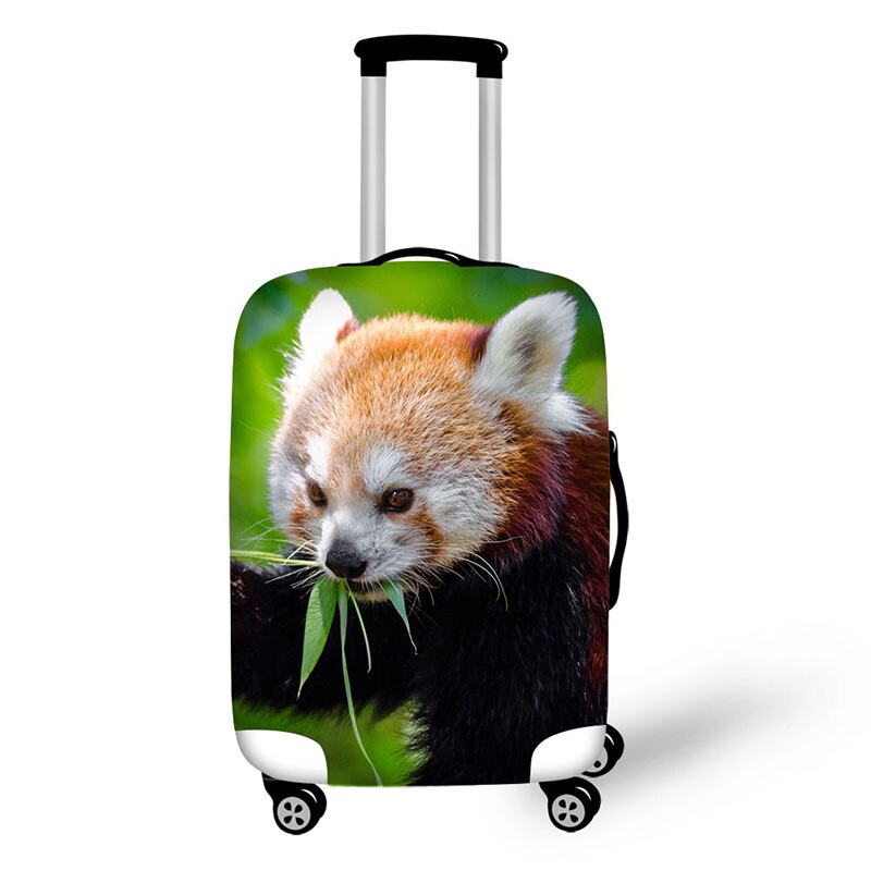 Luggage Cover - Animal Panda Print - Elastic & Waterproof - for 18-30 Inch Trolley Suitcases