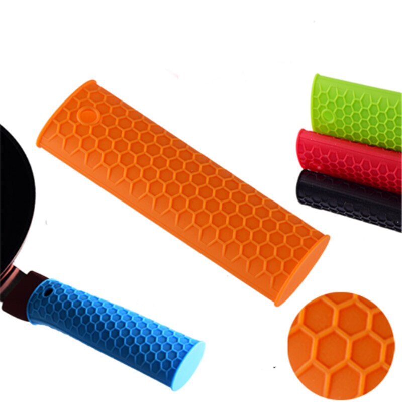 Útil soporte para cazo de silicona, asa para olla, funda para asa de cazo, accesorios de cocina