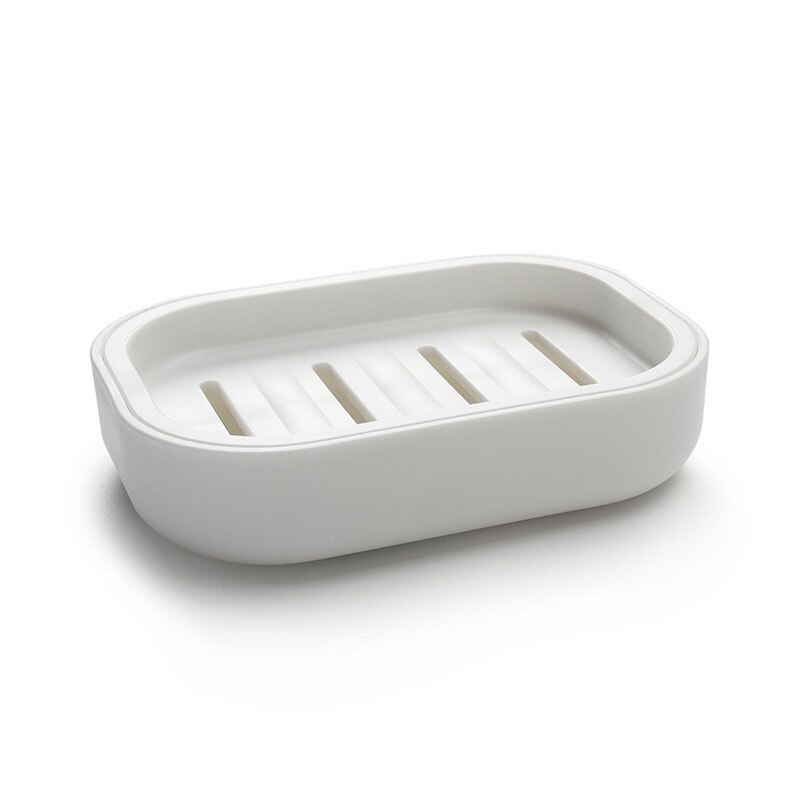 Mydelniczki łazienkowe podróże piesze wycieczki zagęszczony mydelniczka pojemnik kwadratowy uchwyt spustowy dozownik stojak robić przechowywania talerzy akcesoria łazienkowe: biały