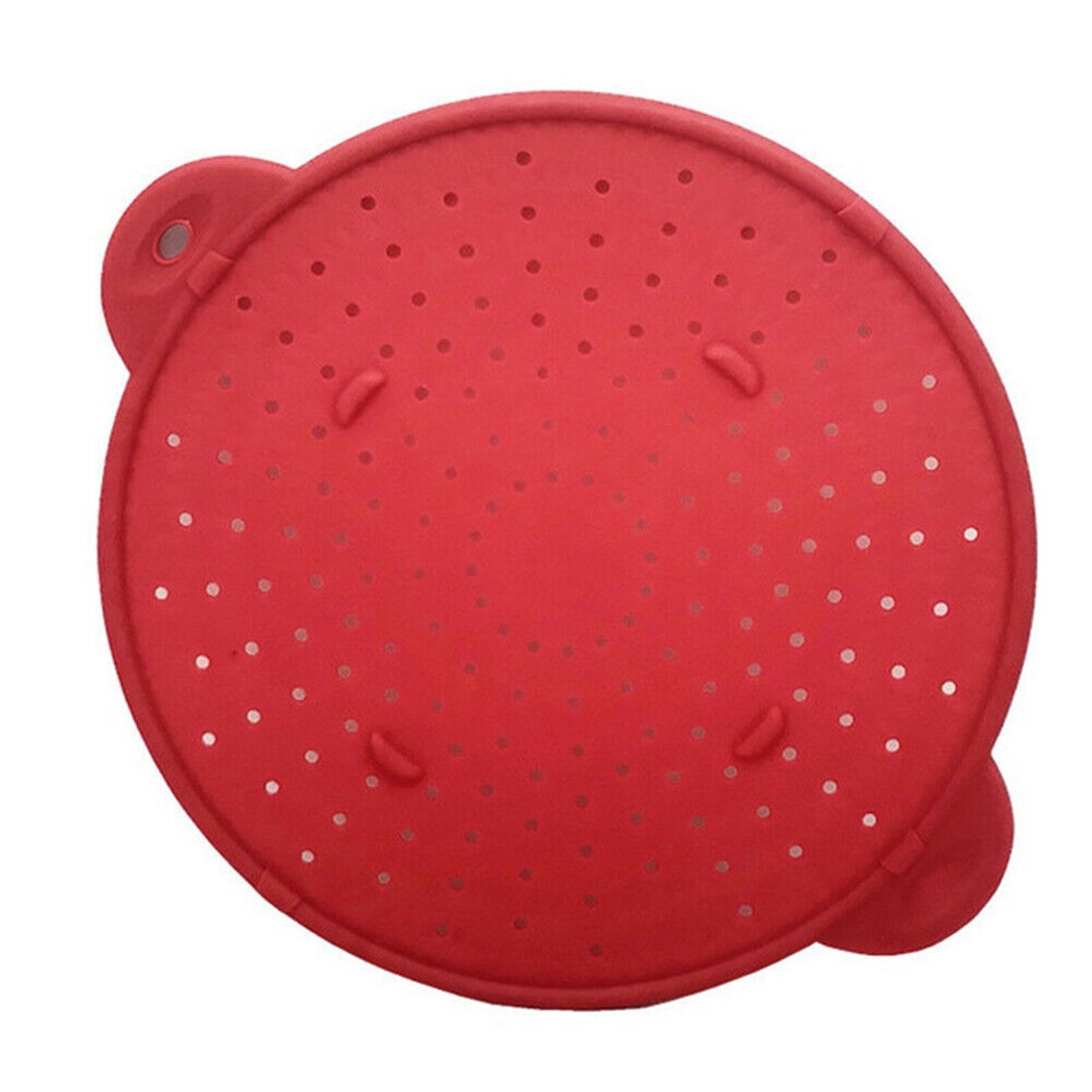 40 # Koekenpan Deksel Kookgerei Siliconen Splatterguard Screen Panspill Stopper Skille Deksel Spill Stopper Pot Ploetert Screen: Red 